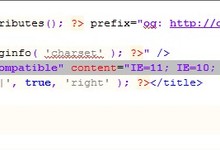 wordpress通过代码禁用IE8, IE9,IE10等IE浏览器兼容视图模式(Compatibility View)