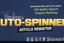 Auto Spinner WordPress文章自动伪原创插件