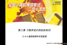 金文全国计算机等级考试二级C语言视频教程 高清wmv