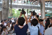 【组图】下午3点宅男女神林志玲亲临蛇口沃尔玛
