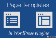 WordPress插件创建自定义页面模板