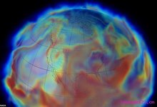 超级计算机建模地球大气层 提高天气预报精度